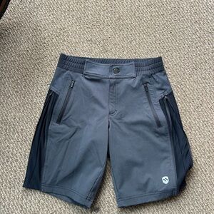 Womens Gray Performance Shorts